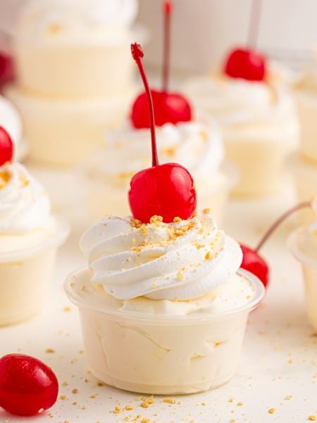 RumChata Cheesecake Pudding Shots