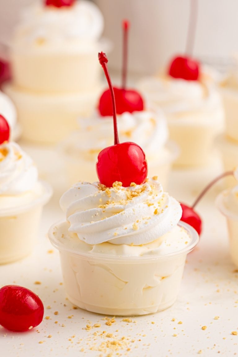 RumChata Cheesecake Pudding Shots