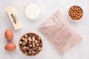 Snickers Brownies ingredients