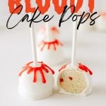 Bloody Halloween Cake Pop