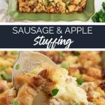 Sausage and Apple Stuffing Recipe from Family Fresh Meals