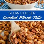 slow cooker candied mixed nuts recipe from Family Fresh Meals