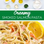 Creamy Smoked Salmon Pasta Recipe from Family Fresh Meals