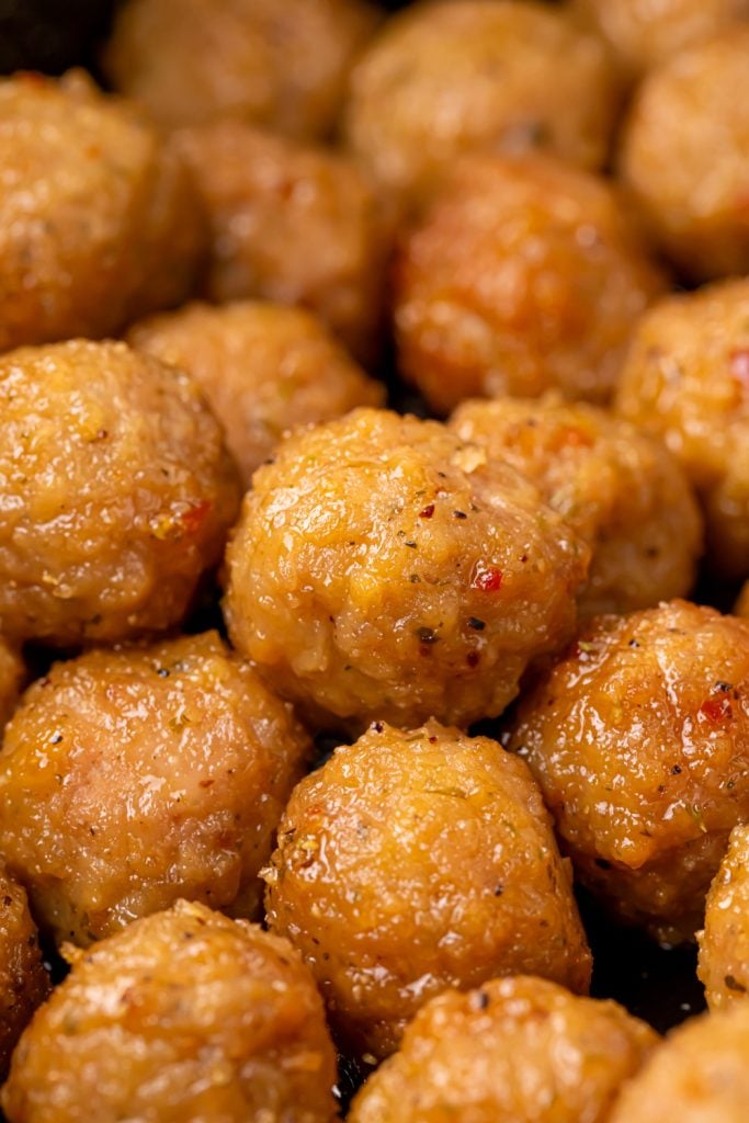 Slow Cooker Brown Sugar Glazed Meatballs