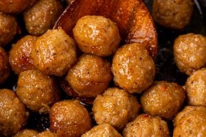 Slow Cooker Brown Sugar Glazed Meatballs