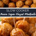 Slow Cooker Brown Sugar Glazed Meatballs Recipe from Home Fresh Meals