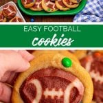 Easy Football Cookies for Home Fresh Meals