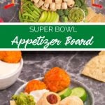 Super Bowl Football Appetizer Board Recipe from Home Fresh Meals