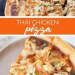 Thai Chicken Pizza Recipe from Home Fresh Meals