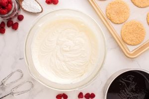frosting in a bowl