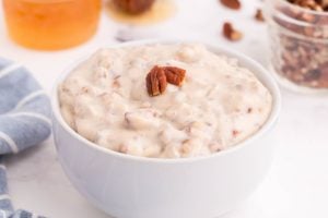 Honey Pecan Cream Cheese Spread in a bowl