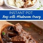 Instant Pot Beef Stew with Mushroom Gravy Recipe from Home Fresh Meals