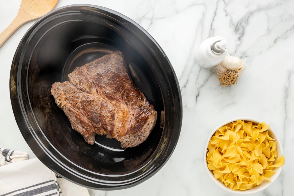 Beef in slow cooker