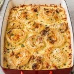 Tennessee Onions in a baking dish