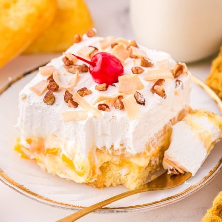 Twinkie Cake on a plate