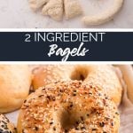 2 Ingredient Bagels recipe from Family Fresh Meals
