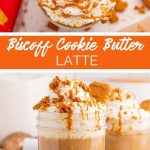 Biscoff Cookie Butter Latte recipe from Family Fresh Meals