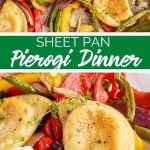 Sheet Pan Pierogi Dinner from Family Fresh Meals