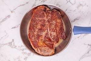 beef browning in a pan