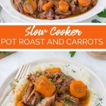 Slow Cooker Pot Roast and Carrots