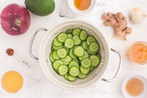 cucumbers in a collider