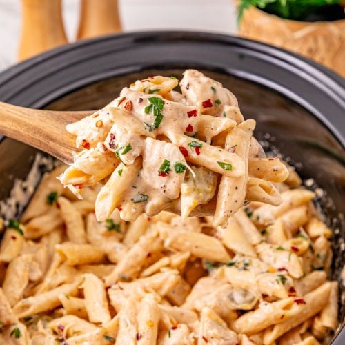 Slow Cooker Cajun Chicken Pasta