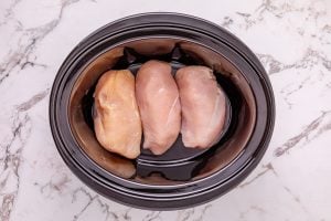 chicken breast in a slow cooker