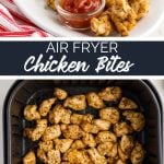 Air Fryer Chicken Bites recipe from Family Fresh Meals