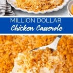 Million Dollar Chicken Casserole recipe from Family Fresh Meals
