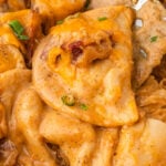 Easy Pierogi Casserole with Kielbasa