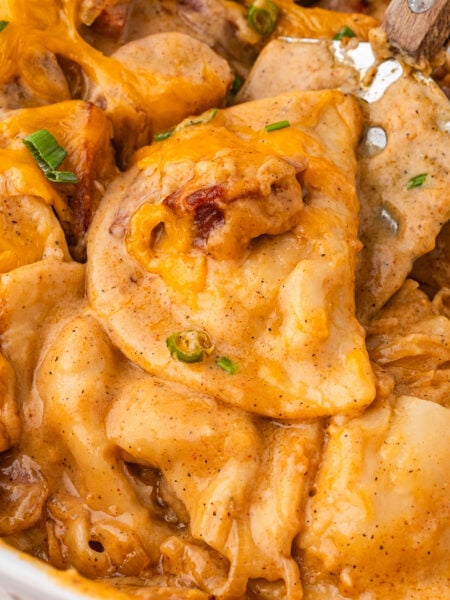 Easy Pierogi Casserole with Kielbasa