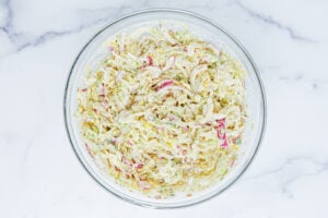 grinder salad in a bowl