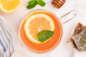 Copycat Starbucks Medicine Ball in a mug