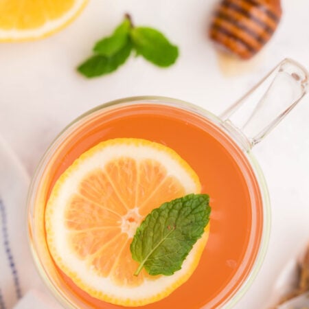 Copycat Starbucks Medicine Ball in a mug