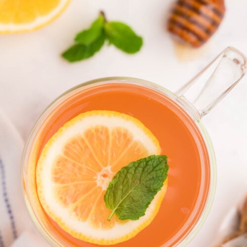 Copycat Starbucks Medicine Ball in a mug