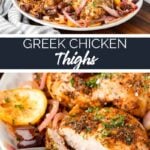 Greek Chicken Thighs recipe from Family Fresh Meals