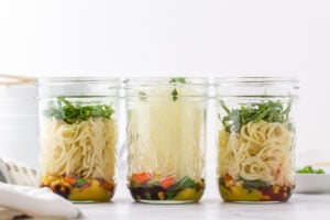 3 cups of instant noodles