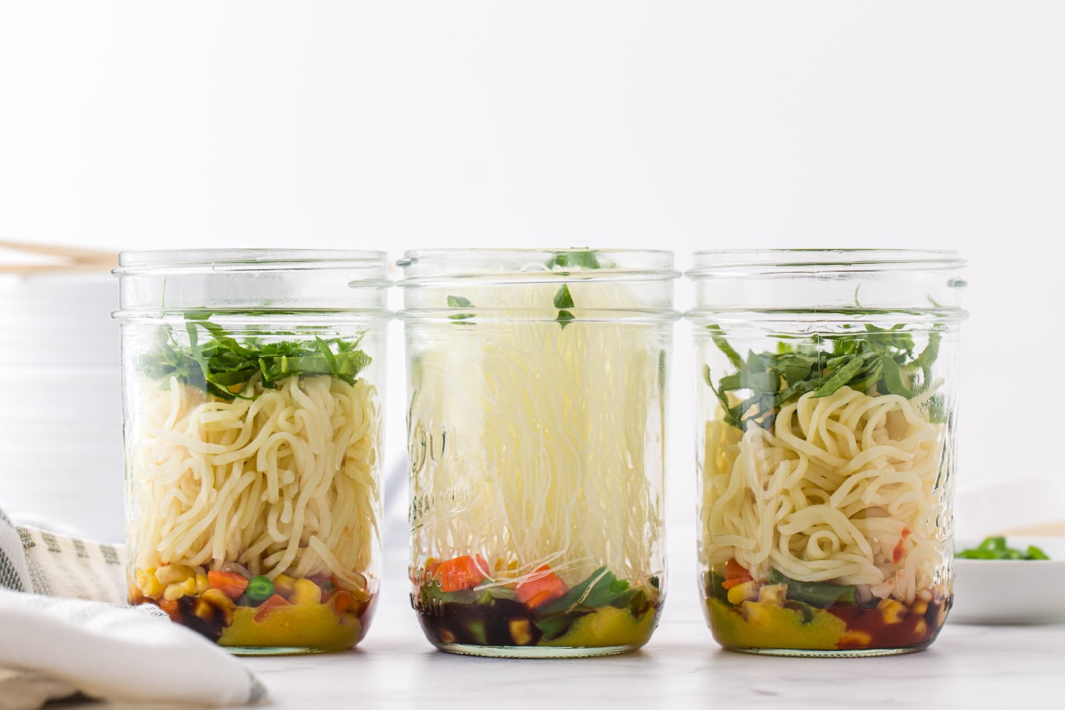 3 cups of instant noodles