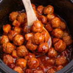 Slow Cooker 3 Ingredient Hawaiian Meatballs