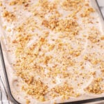 Butternut Squash Cake in a baking dish