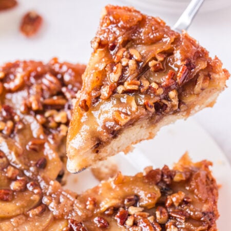 Caramel Apple Upside Down Cake