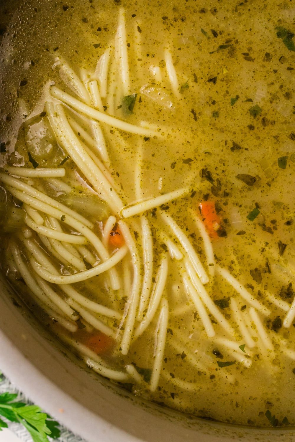 Classic Vegetable Noodle Soup